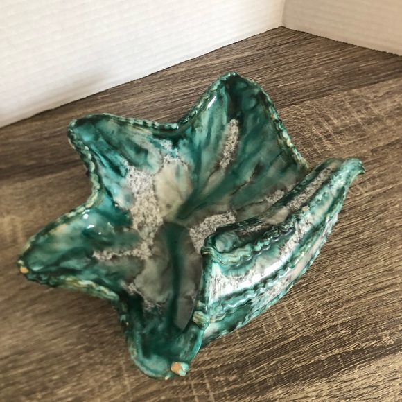 Vtg MCM Italian Ceramic Shell Dish - Picture 12 of 13